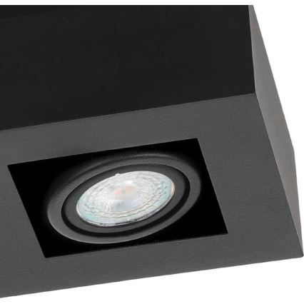 Eglo 31064 - LED-Spotleuchte MENDOZA 3xLED/4,7W/230V 3000K schwarz