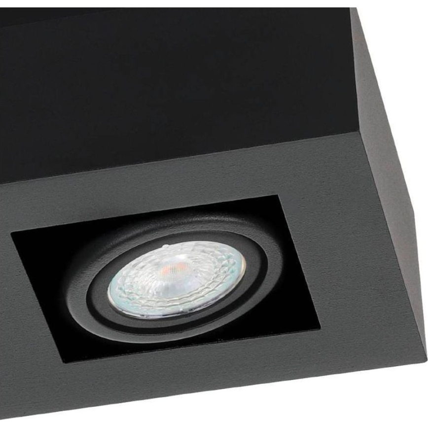 Eglo 31064 - Spot LED MENDOZA 3xLED/4,7W/230V 3000K noir