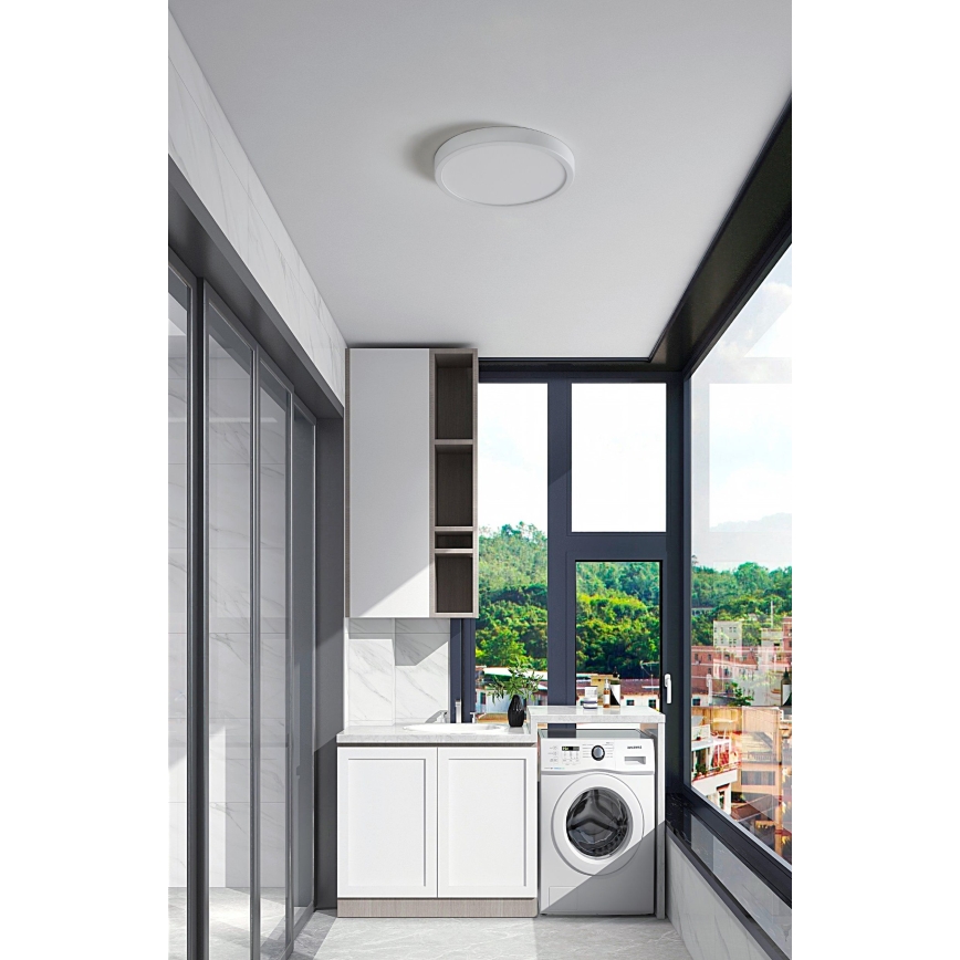 Eglo 31379 - Plafoniera LED dimmerabile da bagno ARGOLIS-Z LED/19,5W/230V 2700-6500K IP44 bianco