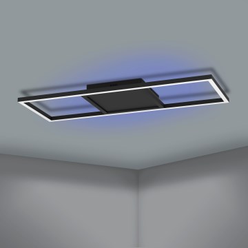 Eglo 31431 - Plafoniera dimmerabile RGBW CALAGRANO-Z LED/21W/230V 3000-6500K nero