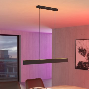 Eglo 31433 - LED RGBW Lampadario dimmerabile a sospensione con filo ANDREAS-Z LED/38W/230V 2700-6500K nero