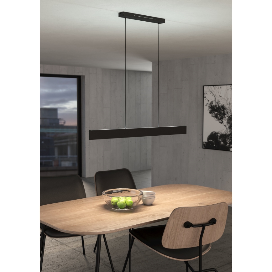 Eglo 31433 - LED RGBW Lampadario dimmerabile a sospensione con filo ANDREAS-Z LED/38W/230V 2700-6500K nero
