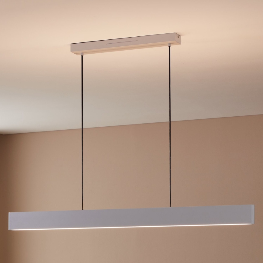 Eglo 31436 - Suspension filaire RGBW à intensité variable ANDREAS-Z LED/38W/230V 2700-6500K blanc