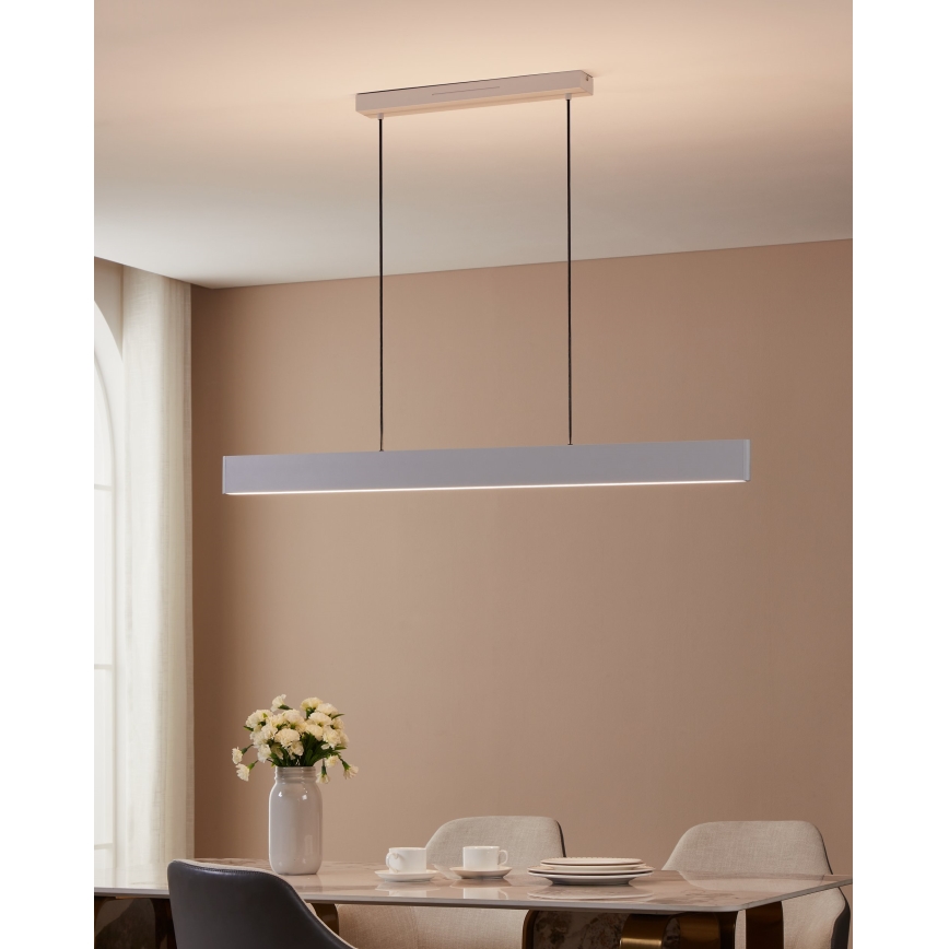 Eglo 31436 - Suspension filaire RGBW à intensité variable ANDREAS-Z LED/38W/230V 2700-6500K blanc