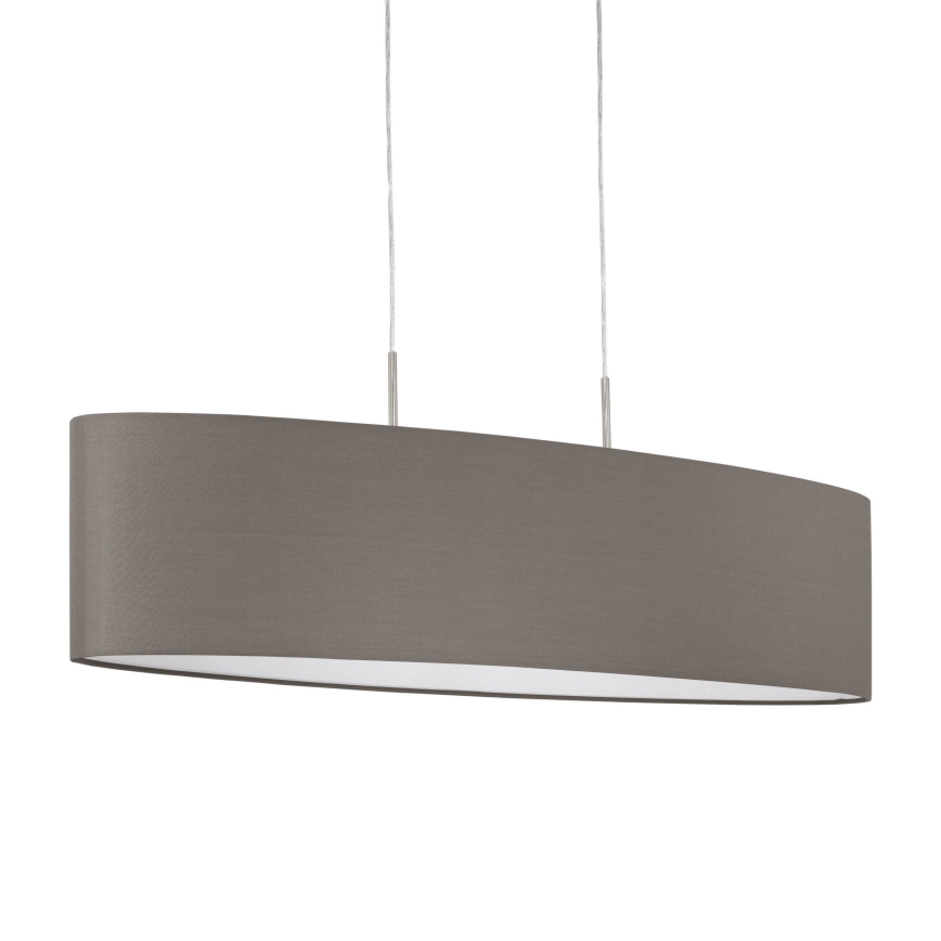 Eglo 31587 - Lampadario a sospensione con filo PASTERI 2xE27/60W/230V