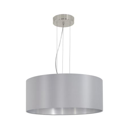 Eglo 31606 - Suspension sur câble MASERLO 3xE27/60W/230V