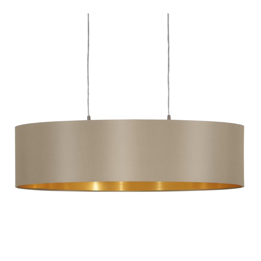 Eglo - Suspension filaire 2xE27/60W/230V