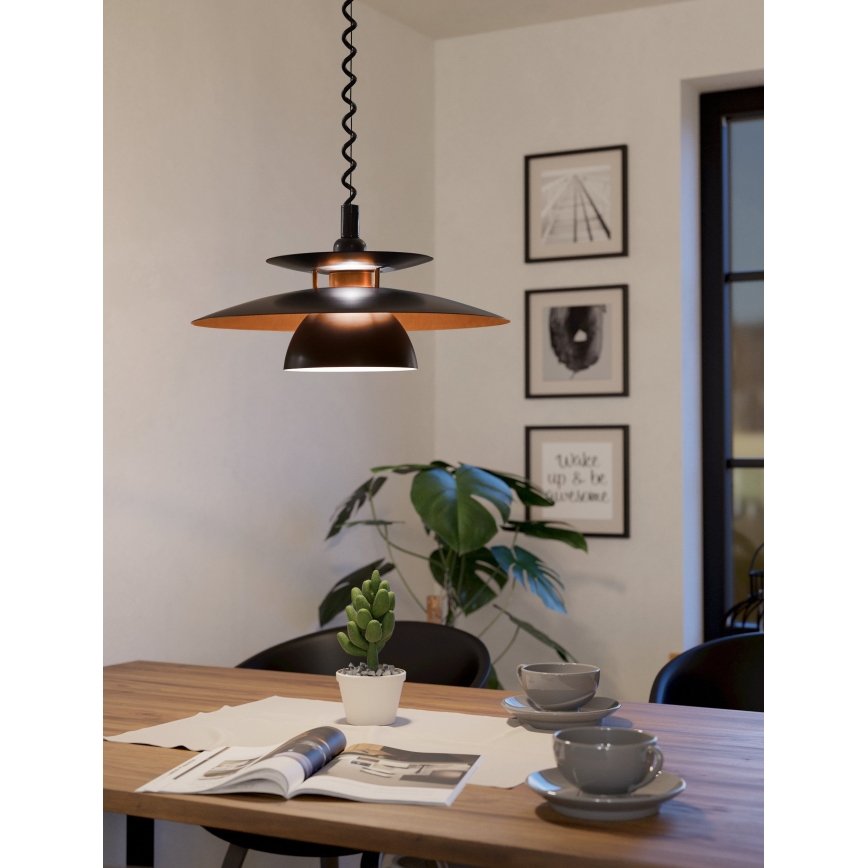 Eglo - Lampadario regolabile 1xE27/60W/230V