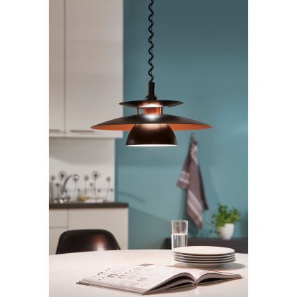 Eglo - Suspension à tirette 1xE27/60W/230V