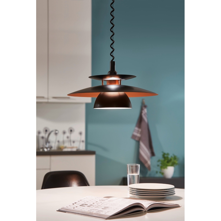 Eglo - Einziehbarer Kronleuchter 1xE27/60W/230V