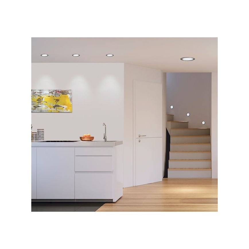 Eglo 31671 - Spot encastré LED FUEVA 1 1xLED/10,9W/230V Ø 17 cm