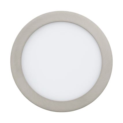 Eglo 31675 - Plafonnier encastré FUEVA 1 LED, 16,5 W, 230 V, Ø 22,7 cm