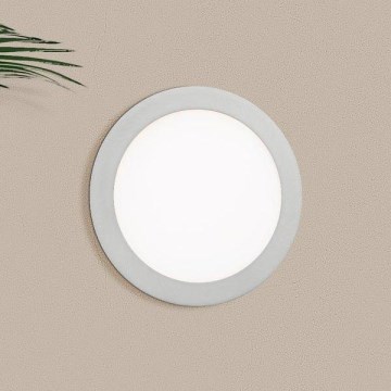 Eglo 31675 - Plafonnier encastré FUEVA 1 LED, 16,5 W, 230 V, Ø 22,7 cm