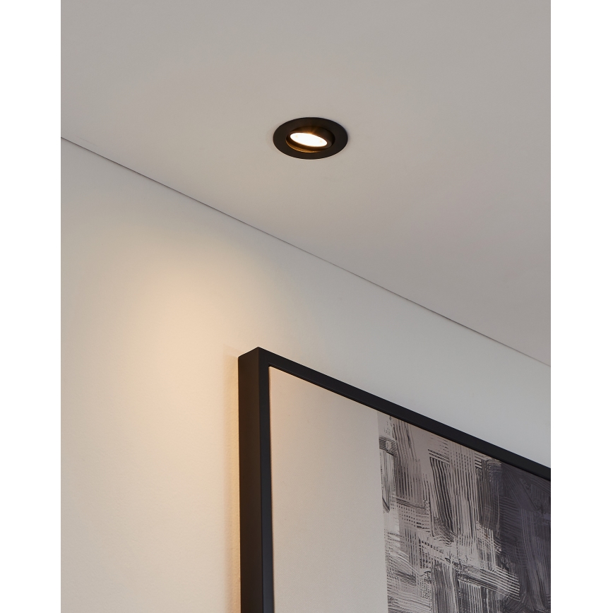 Eglo 31695 - LED RGBW Lampada da incasso dimmerabile SALICETO-Z LED/4,7W/230V 2700-6500K nero