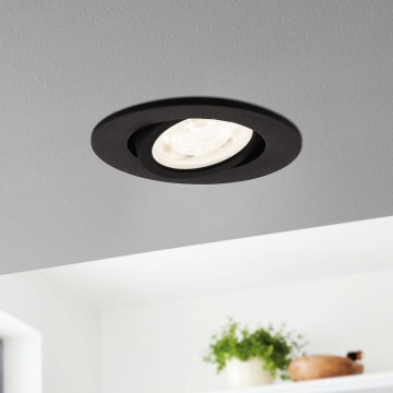 Eglo 31695 - LED RGBW Lampada da incasso dimmerabile SALICETO-Z LED/4,7W/230V 2700-6500K nero