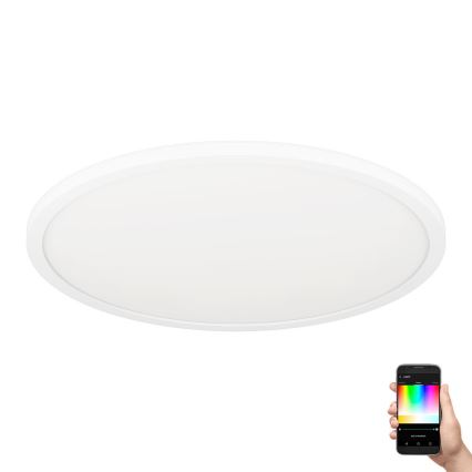 Eglo 31699 - Plafoniera dimmerabile RGBW ROVITO-Z LED/16,5W/230V 2700-6500K bianco