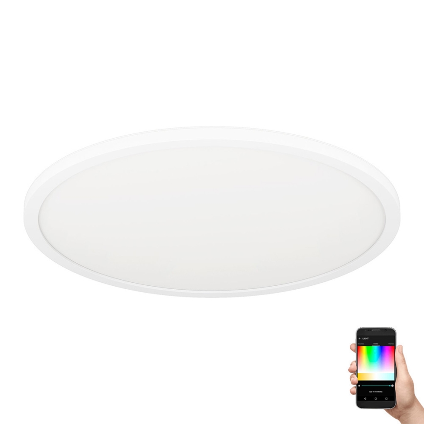 Eglo 31699 - Plafoniera dimmerabile RGBW ROVITO-Z LED/16,5W/230V 2700-6500K bianco