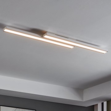 Eglo 31713 - Plafonier RGBW à intensité variable SALITERAS-Z LED/20,4W/230V 2700-6500K blanc