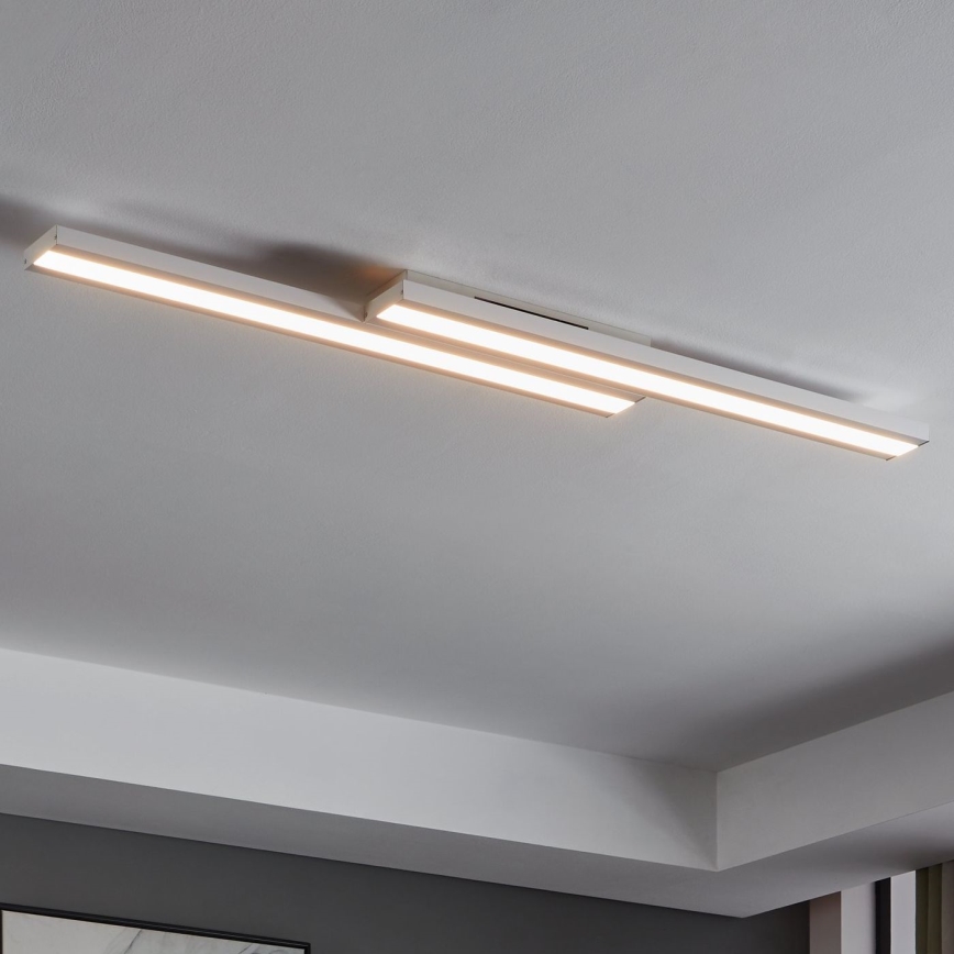 Eglo 31713 - Plafonier RGBW à intensité variable SALITERAS-Z LED/20,4W/230V 2700-6500K blanc