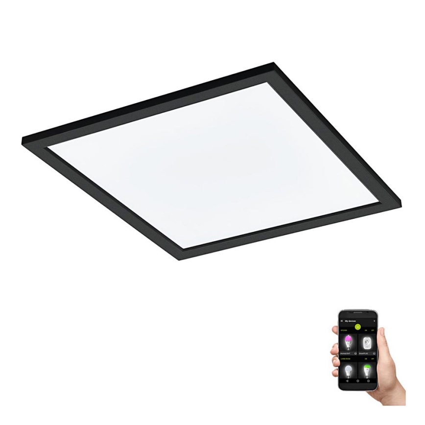 Eglo 31724 - Plafonnier à intensité variable SALOBRENA-Z LED/21,5W/230V 2700-6500K noir