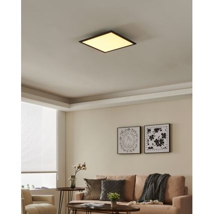 Eglo 31724 - Plafonnier à intensité variable SALOBRENA-Z LED/21,5W/230V 2700-6500K noir