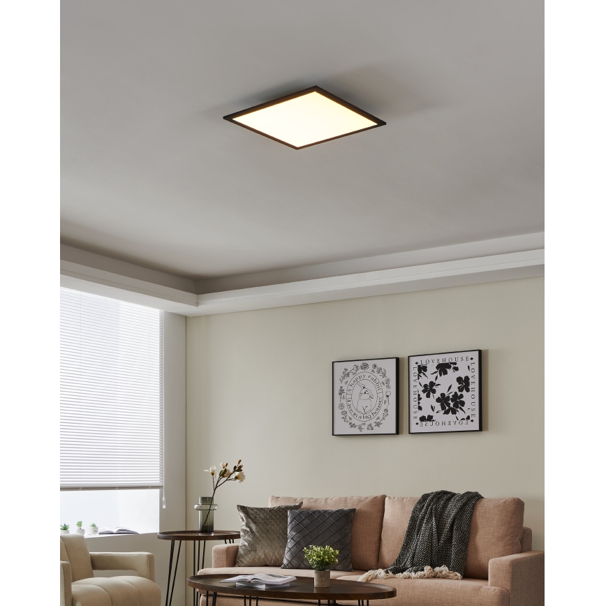 Eglo 31724 - Plafonnier à intensité variable SALOBRENA-Z LED/21,5W/230V 2700-6500K noir