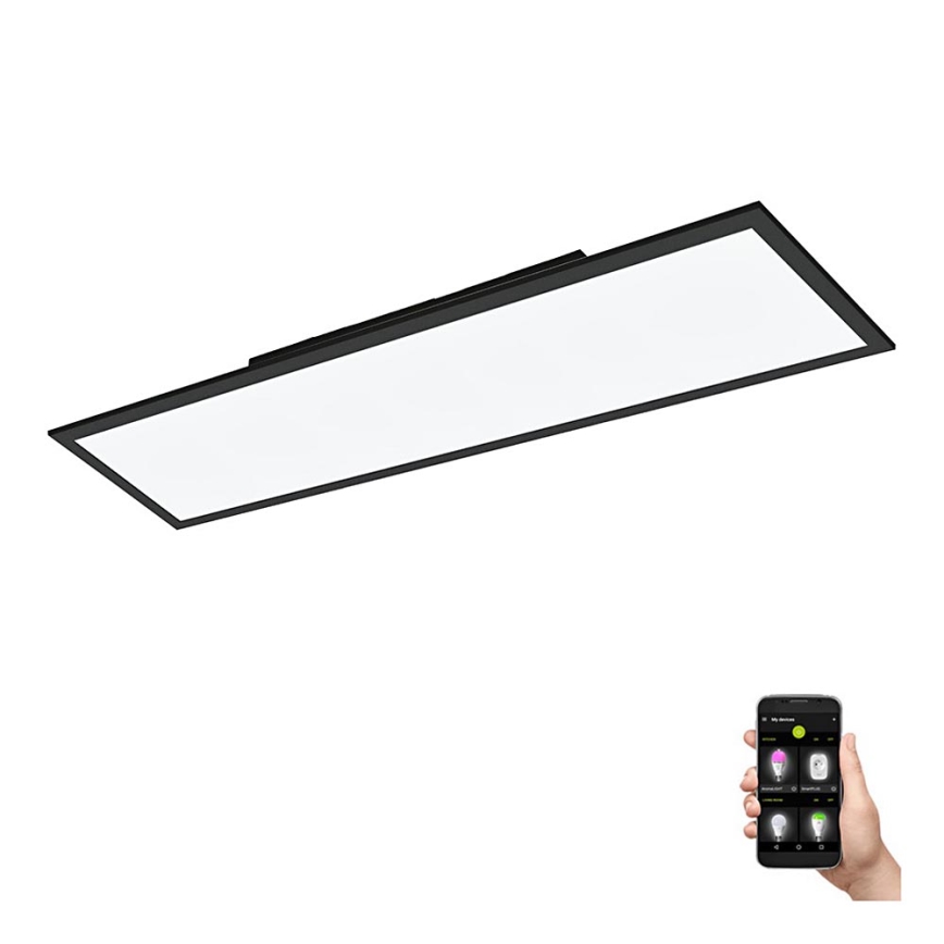Eglo 31726 - Plafoniera LED dimmerabile SALOBRENA-Z LED/33,5W/230V 2700-6500K nero