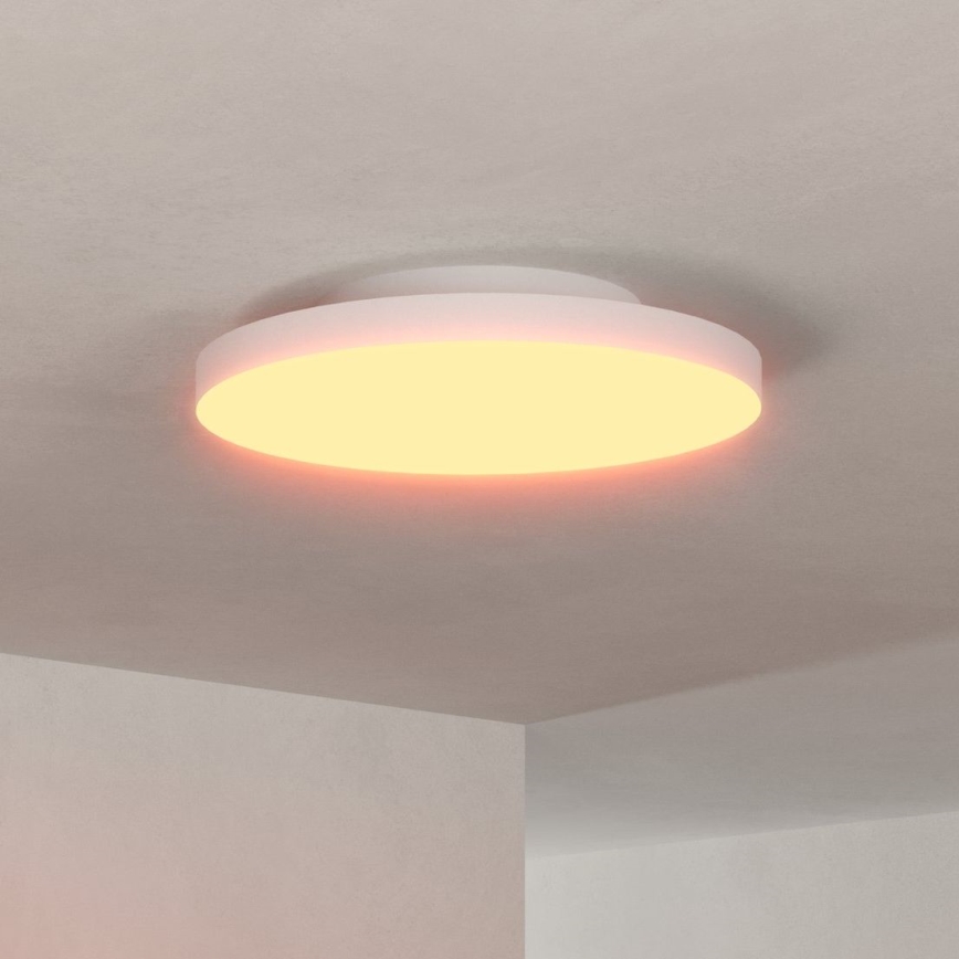 Eglo 31728 - Plafoniera dimmerabile RGBW TURCONA-Z LED/22,4W/230V 2700-6500K bianco