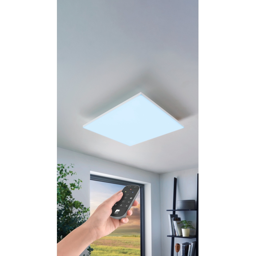 Eglo 31733 - Plafoniera dimmerabile RGBW TURCONA-Z LED/32,4W/230V 2700-6500K bianco