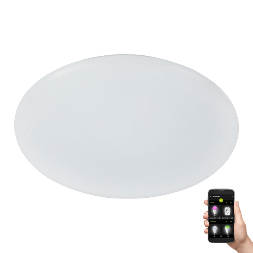 Eglo 31737 - Plafonnier à intensité variable TOTARI-Z LED/19,2W/230V 2700-6500K blanc