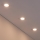 Eglo 31741 - Lot de 3 spots encastrés LED dimmables pour salle de bains FUEVA-Z LED/2,8W/230V 2700-6500K IP44 blanc Ø 8,5 cm
