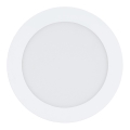 Eglo 31742 - Spot encastrable de salle de bain à intensité variable FUEVA-Z LED/10,5W/230V 2700-6500K IP44 blanc