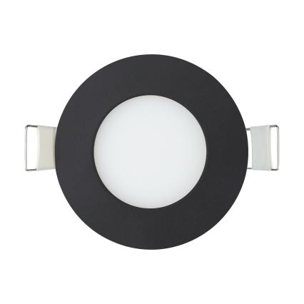Eglo 31743 - LOT 3x Spot encastrable de salle de bain à intensité variable FUEVA-Z 1xLED/2,8W/230V 2700-6500 IP44 noir