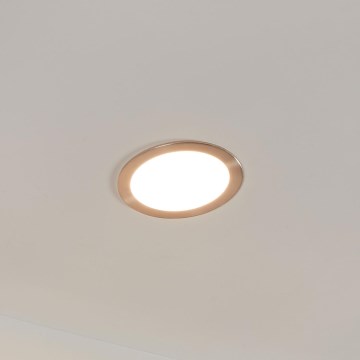 Eglo 31746 - Spot encastrable de salle de bain à intensité variable FUEVA-Z LED/10,5W/230V 2700-6500K IP44 chrome