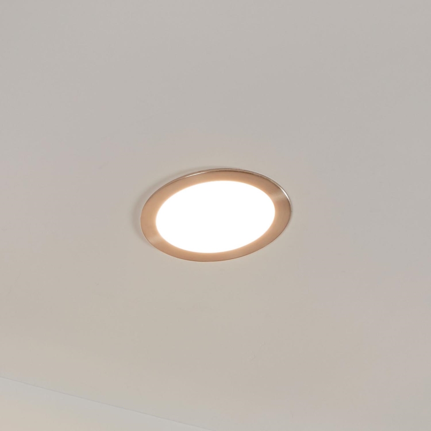 Eglo 31746 - Spot encastrable de salle de bain à intensité variable FUEVA-Z LED/10,5W/230V 2700-6500K IP44 chrome