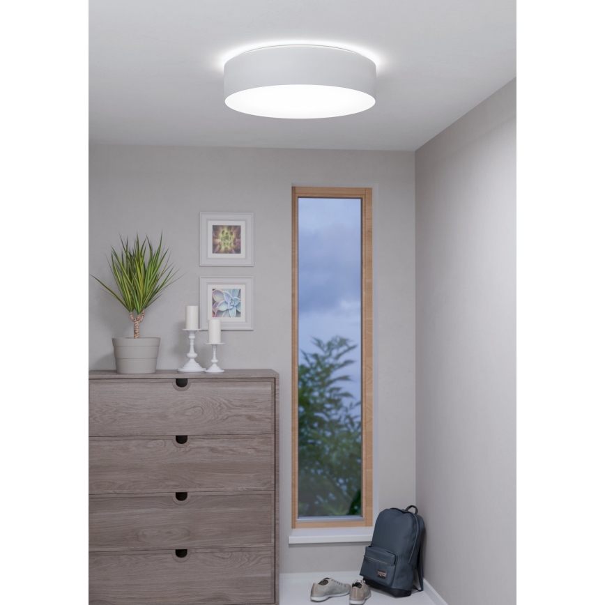 Eglo 31766 - LED RGBW dimmbare Deckenleuchte ROMAO-Z LED/35W/230V 2700-6500K Ø 57 cm weiß