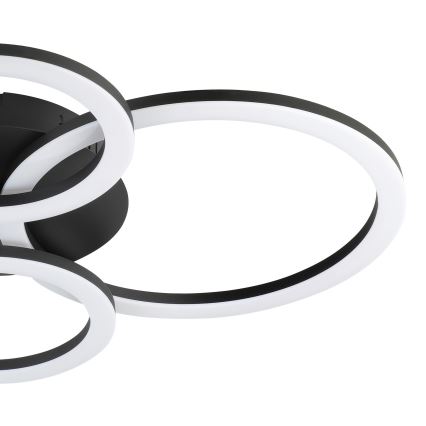 Eglo 31769 - Plafonnier à intensité variable PARRAPOS-Z LED/41W/230V 3000-6500K noir