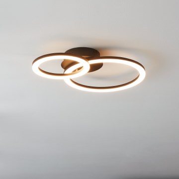 Eglo 31772 - Plafonnier à intensité variable PARRAPOS-Z LED/15W/230V 3000-6500K noir