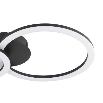 Eglo 31772 - Plafonnier à intensité variable PARRAPOS-Z LED/15W/230V 3000-6500K noir
