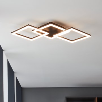 Eglo 31775 - Plafonnier à intensité variable PARANDAY-Z LED/32,4W/230V 3000-6500K noir