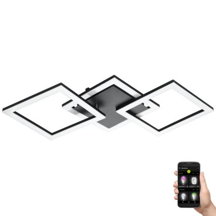 Eglo 31775 - Plafonnier à intensité variable PARANDAY-Z LED/32,4W/230V 3000-6500K noir
