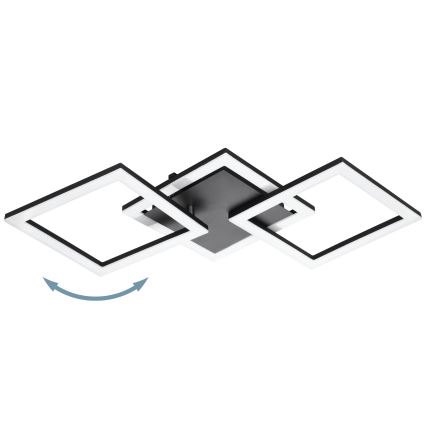 Eglo 31775 - Plafonnier à intensité variable PARANDAY-Z LED/32,4W/230V 3000-6500K noir