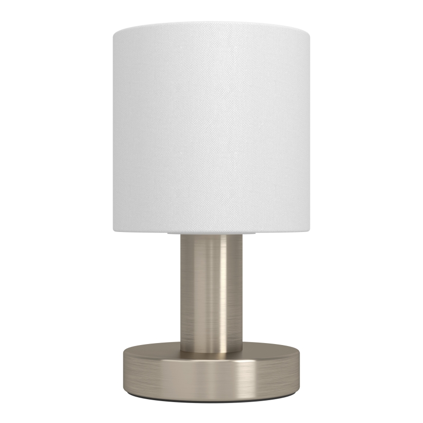 Eglo - Lampe de table 1xE14/40W/230V blanche/chrome mat