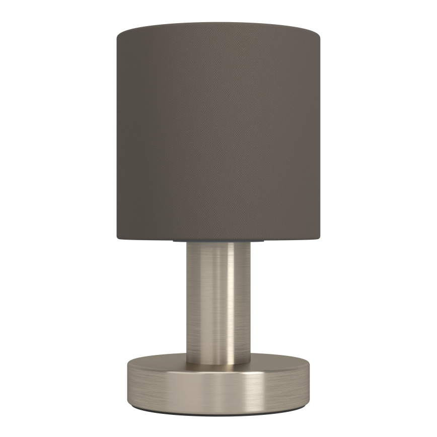 Eglo - Lampe de table 1xE14/40W/230V marron/chrome mat