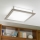 Eglo 31897 - Plafonnier AURIGA 4xE14/40W/230V 38,5x38,5 cm chrome mat