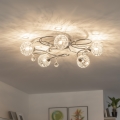 Eglo 32103 - Plafoniera VELAGO 5xG9/33W/230V cromo lucido