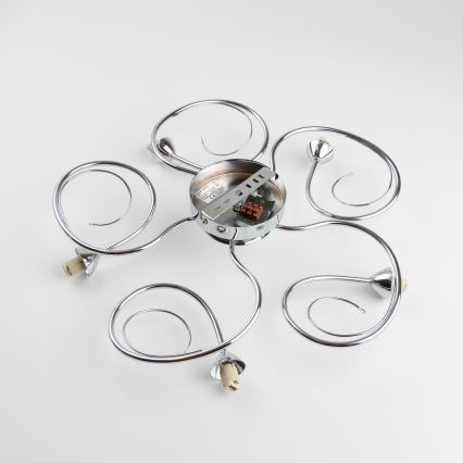 Eglo 32103 - Plafonnier LED VELAGO 5xG9/33W/230V chromé brillant