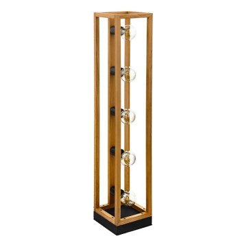 Eglo 32148 - Lampada da terra BLACKCROWN 5xE27/40W/230V marrone