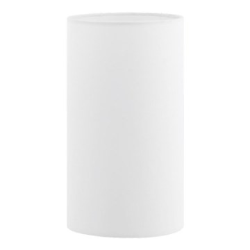 Eglo 32498 - Paralume universale TUNJA E27 diametro 12 cm bianco
