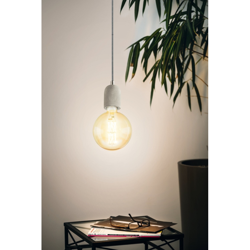 Eglo - Lampadario a sospensione con filo 1xE27/60W/230V